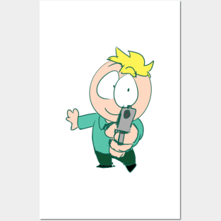 Leo "Butters" "Gun" Stotch Posters and Art